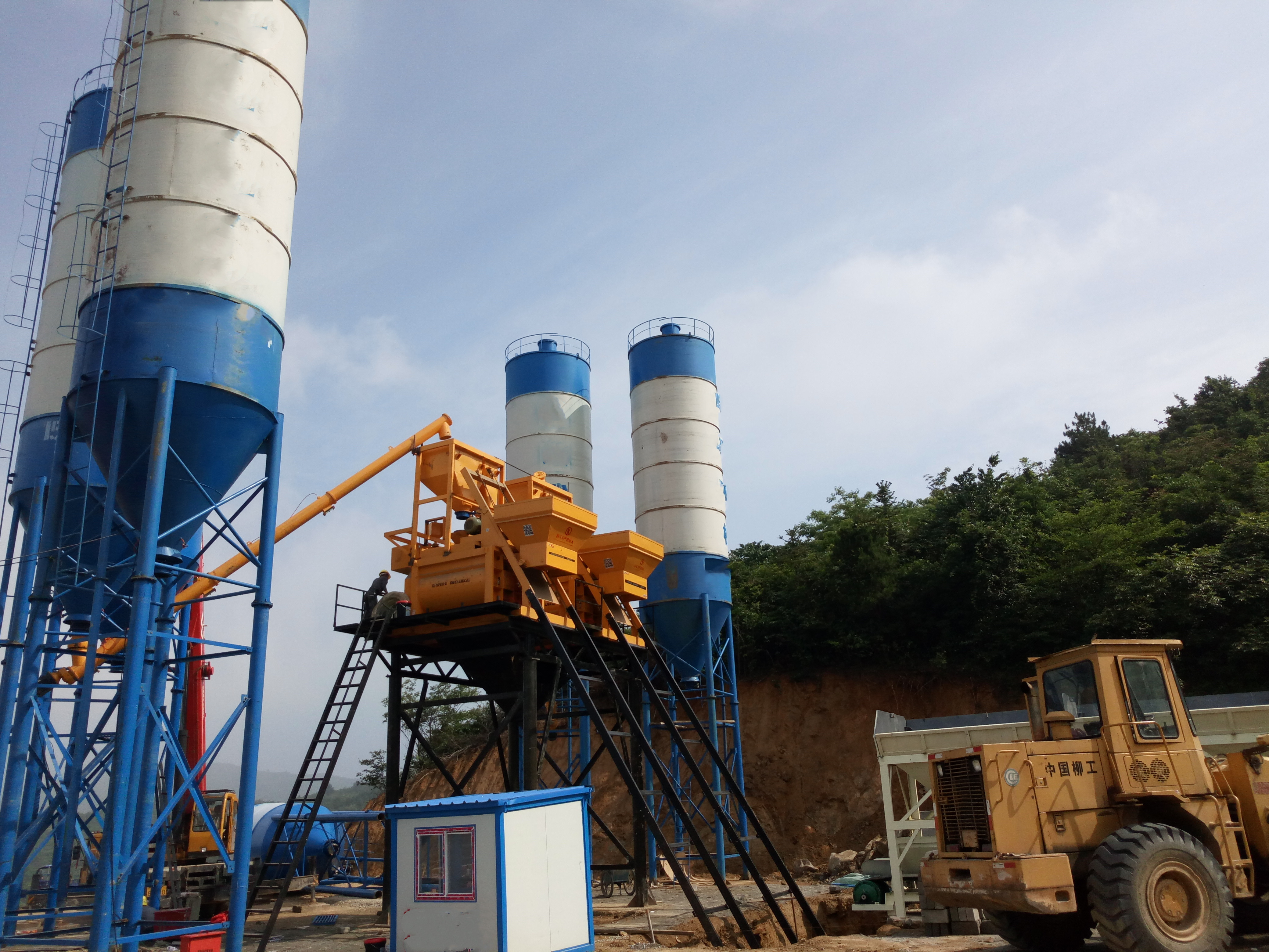 HZS50混凝土攪拌站
